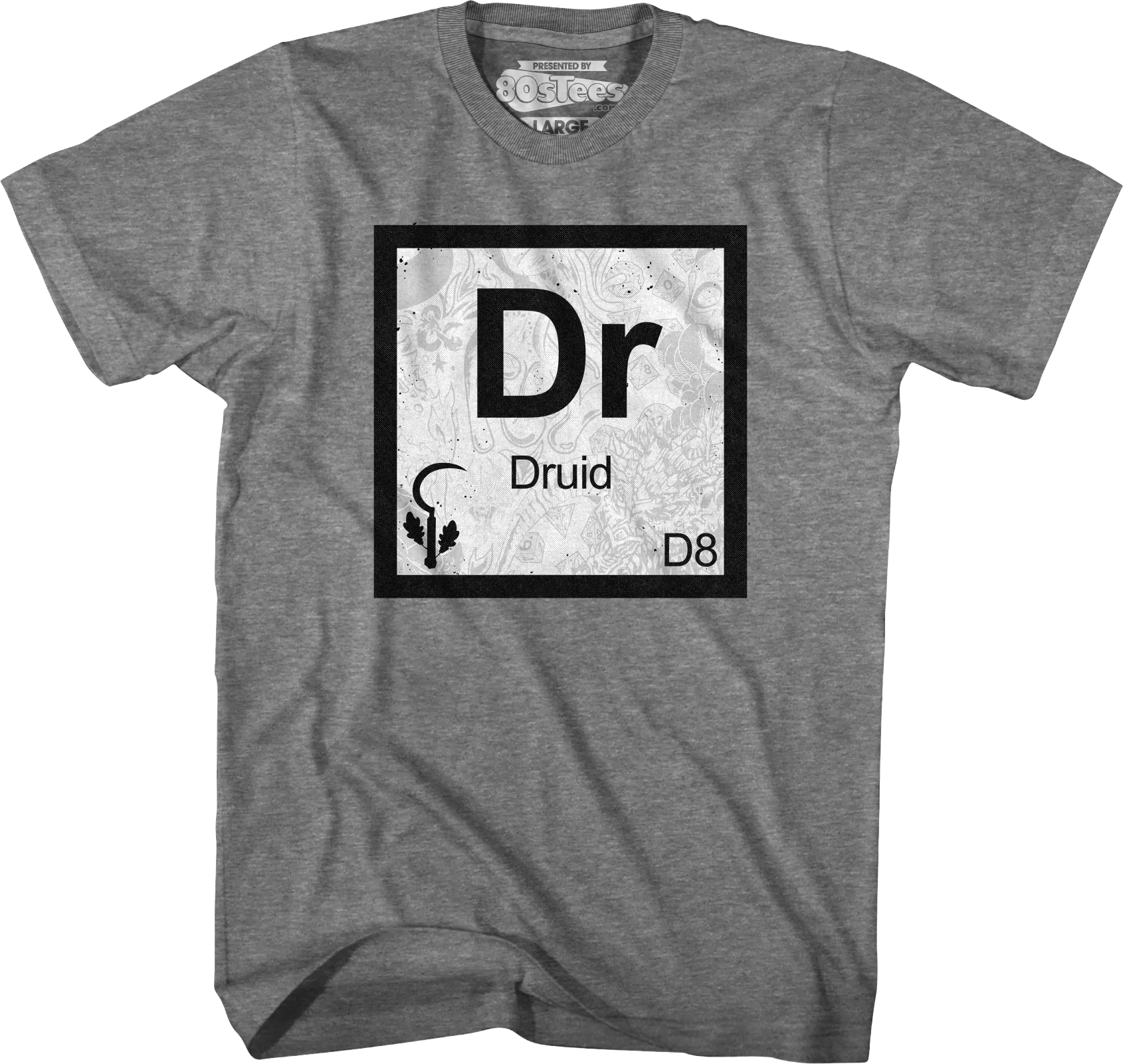 Druid Element Symbol Dungeons & Dragons T-Shirt