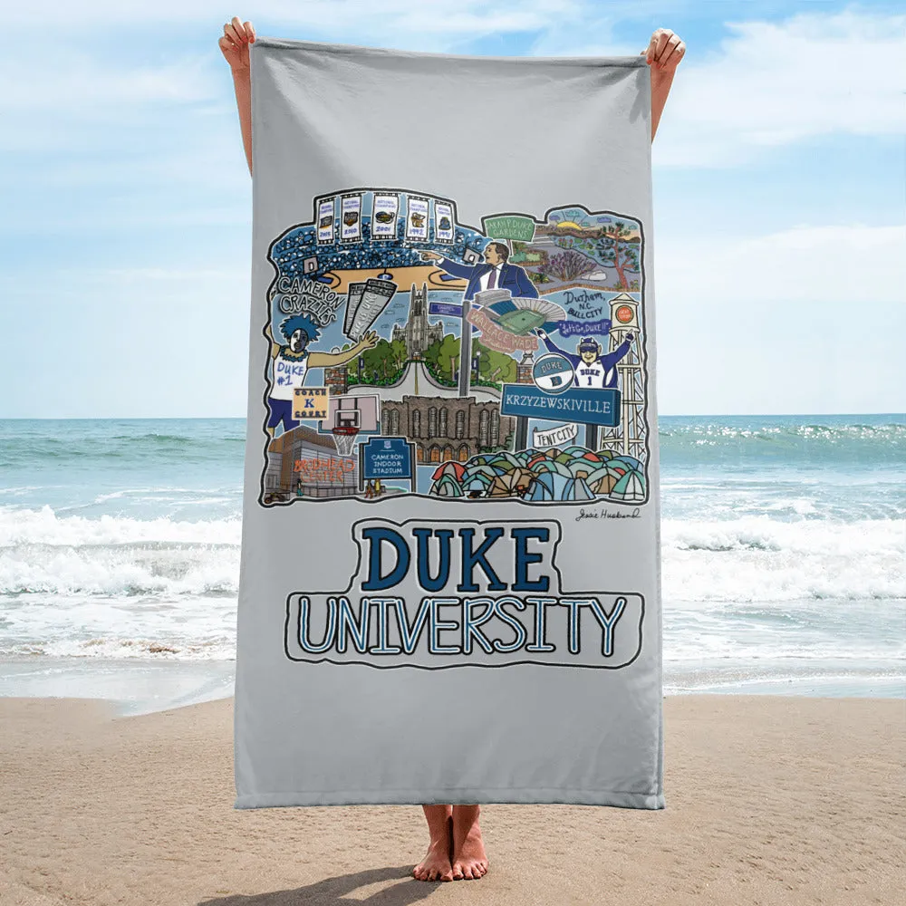 Duke University Beach Towel