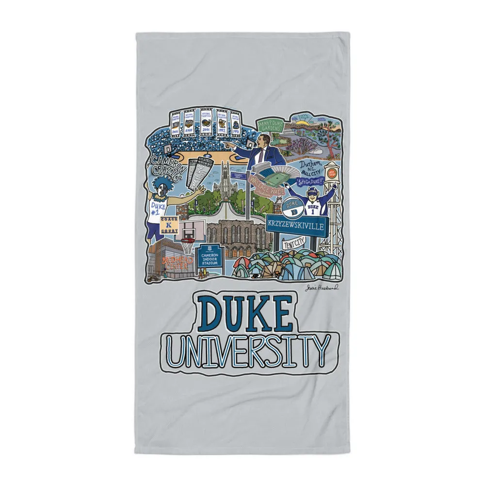 Duke University Beach Towel