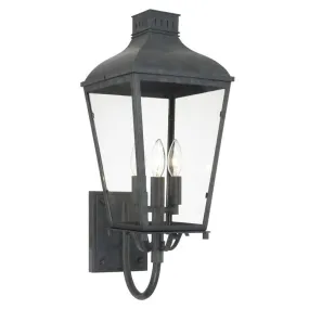 Dumont Three-Light Outdoor Wall Sconce