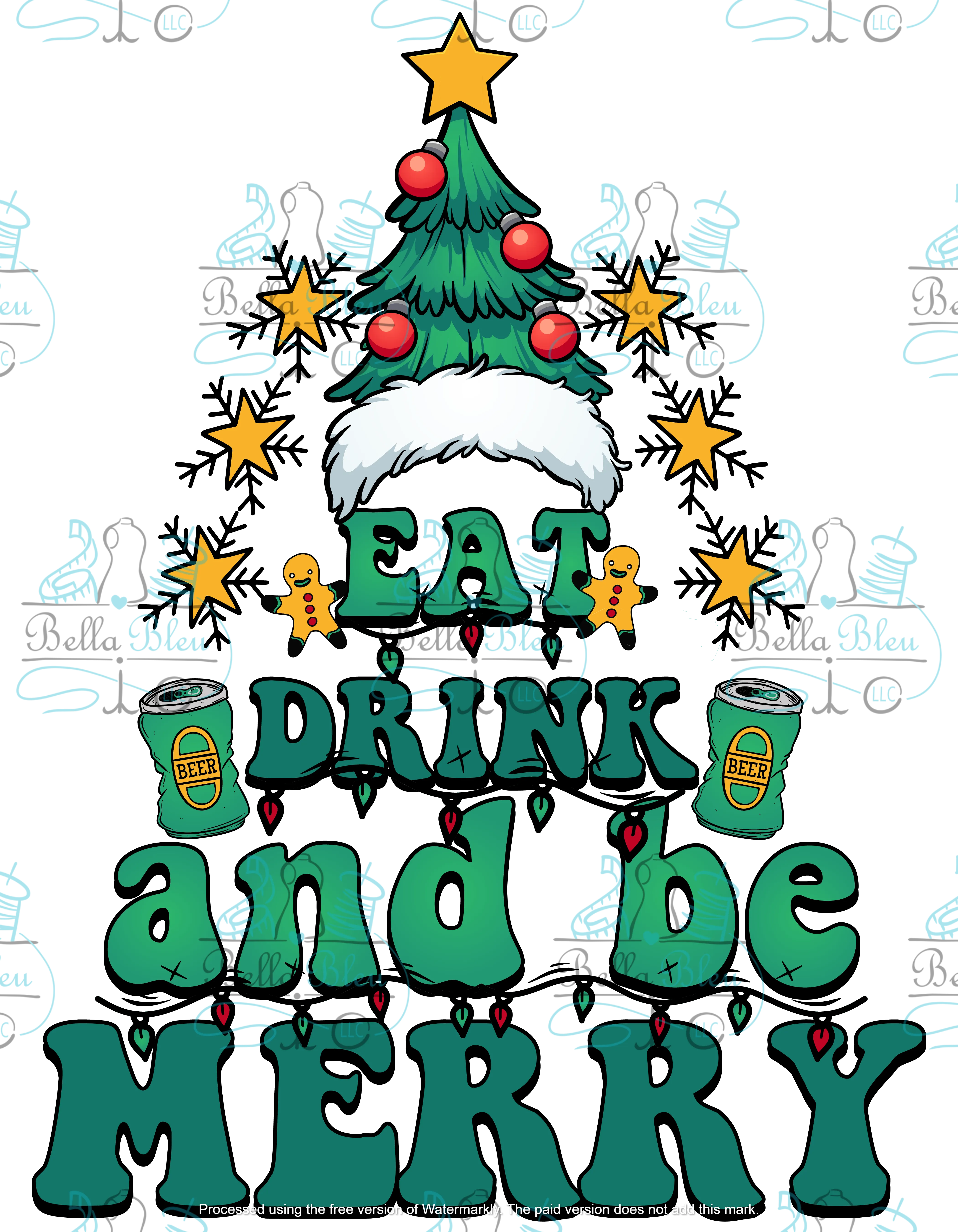 Eat Drink and Be Merry Sublimation pgn file