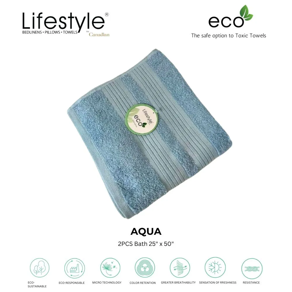 Eco-Friendly Cotton Towel Lifestyle by Canadian #288