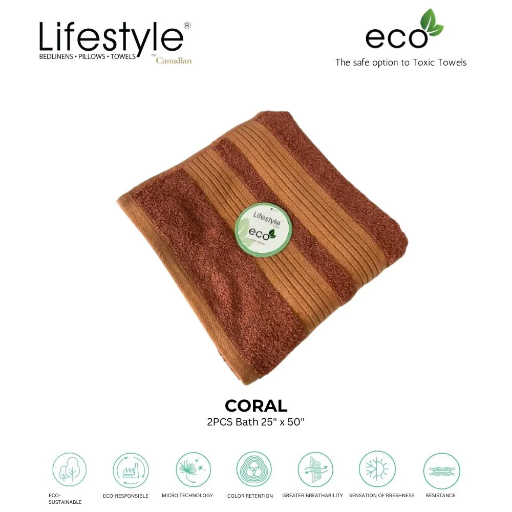 Eco-Friendly Cotton Towel Lifestyle by Canadian #288