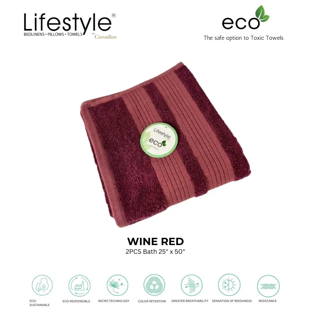 Eco-Friendly Cotton Towel Lifestyle by Canadian #288