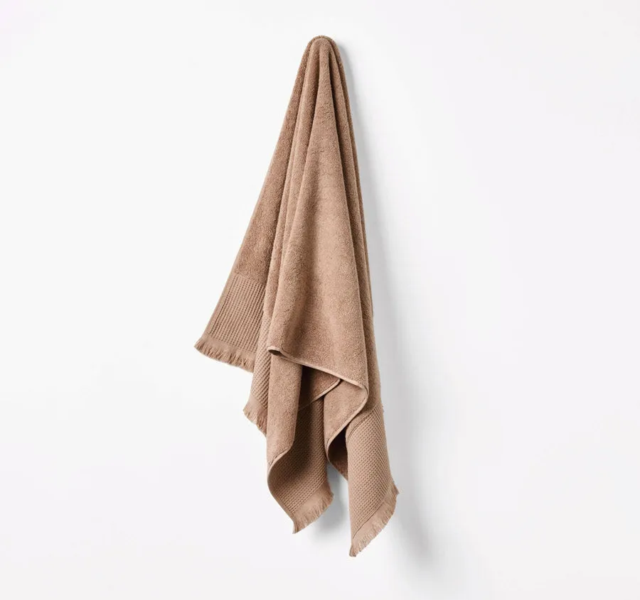 Eden 550GSM Cotton Bath Towel Range Clay