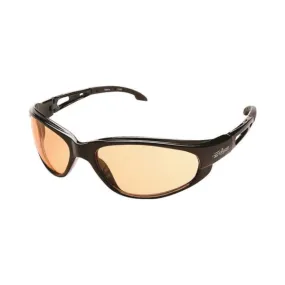 Edge SWAP119 Non-Polarized Safety Glasses, Unisex, Polycarbonate Lens, Full Frame, Nylon Frame, Black Frame