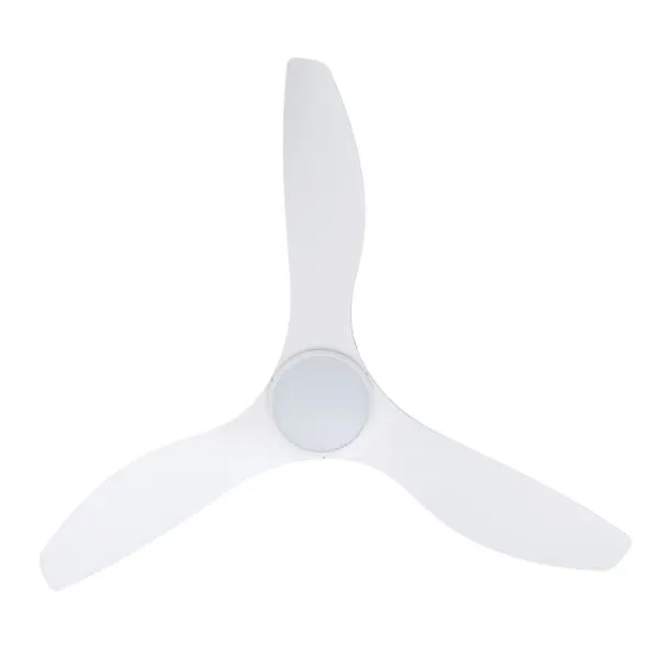 Eglo Surf 52in 132cm Ceiling Fan with 20W LED CCT Light - White