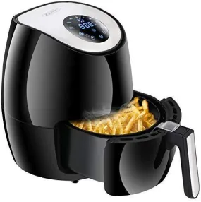 Electric Air Fryer Oil Free Digital Touch Screen Control Cooking.