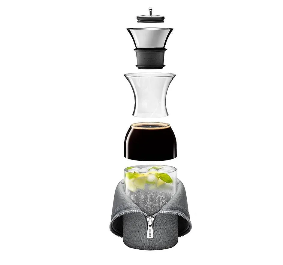 EVA SOLO FRIDGE CARAFE 1.0L DK GREY WOVEN