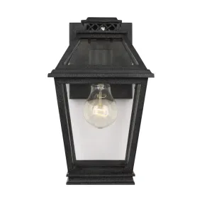 Falmouth Extra Small 11 In. Outdoor Wall Light Gray Finish