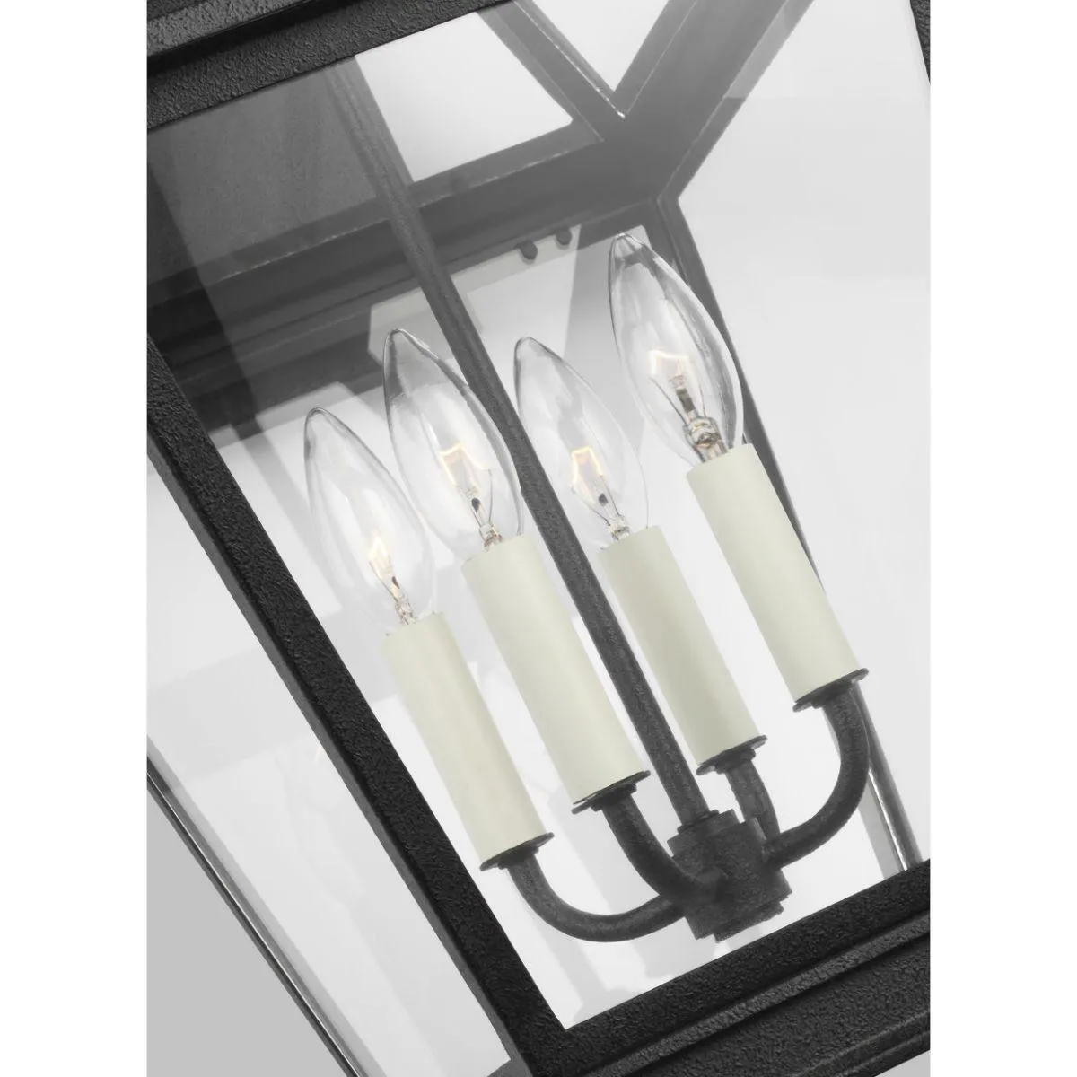 Falmouth Large 19 In. 4 Lights Outdoor Wall Light Gray Finish