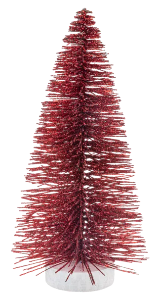 Festive Bottle Brush Trees