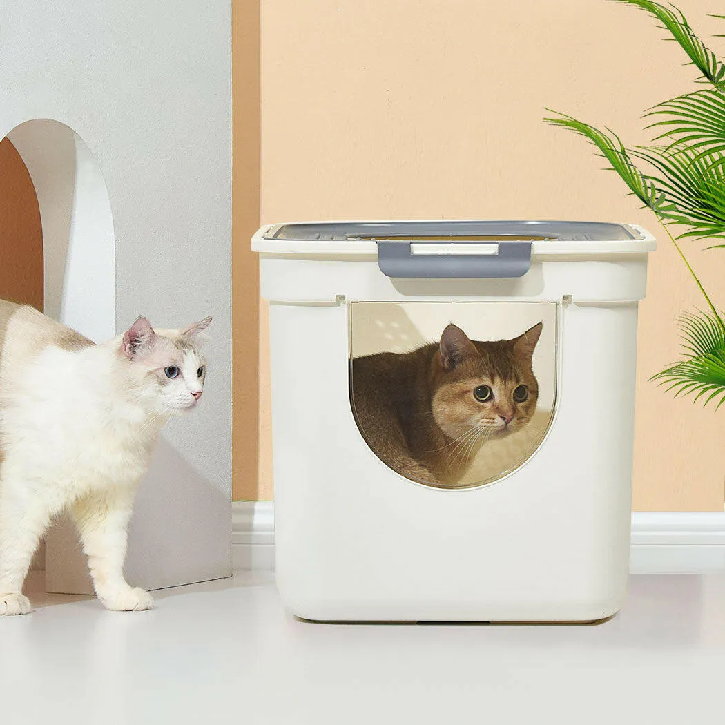 Fully Enclosed Kitty Toilet Trapping Odour Control