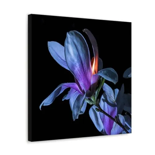 GADGETS WRAP Canvas Gallery Wrap Framed for Home Office Studio Living Room Decoration (10x10inch) - The Inner Mounting Flame Print