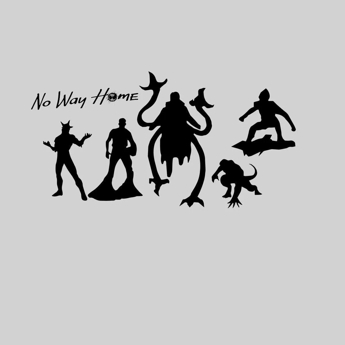 Green Goblin, Doc Ock, Electro, Sandman, The Lizard No Way Home T-shirt