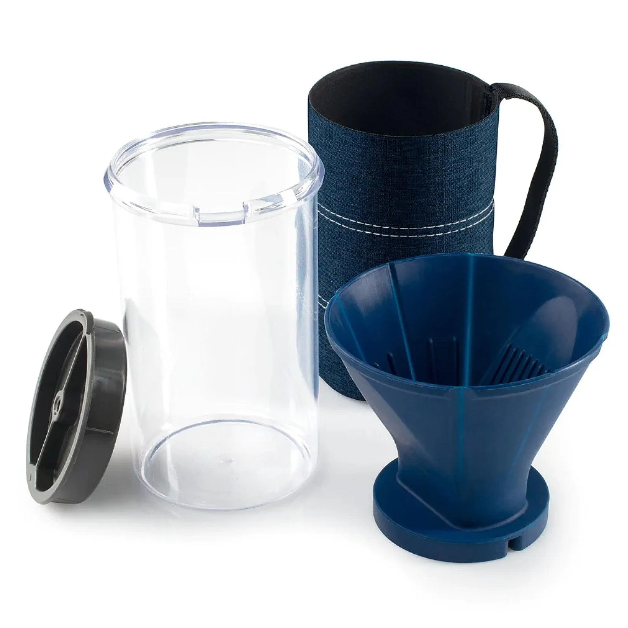 GSI Outdoors JavaDrip Camping Portable Drip Coffee Maker Blue 30 oz