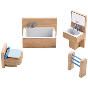 HABA Little Friends - Bathroom Dollhouse Furniture