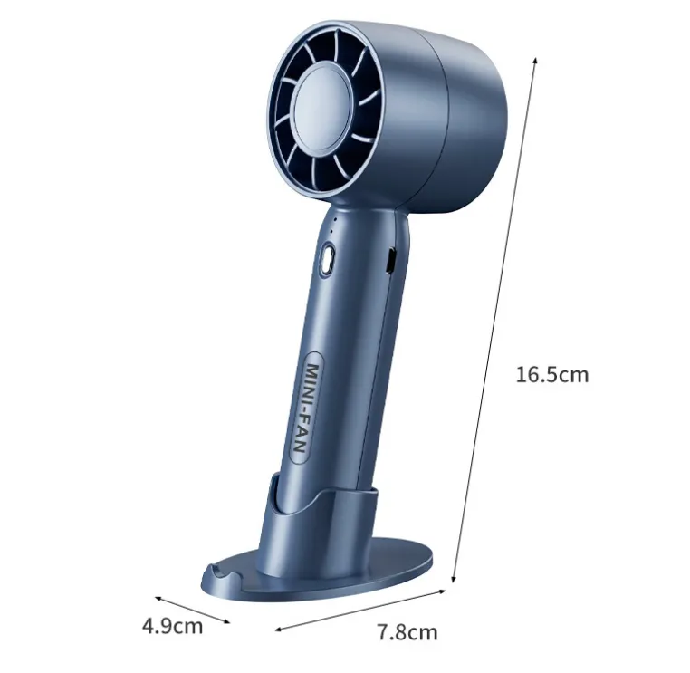 Handheld Fan Mini Fan Personal Portable USB Rechargeable