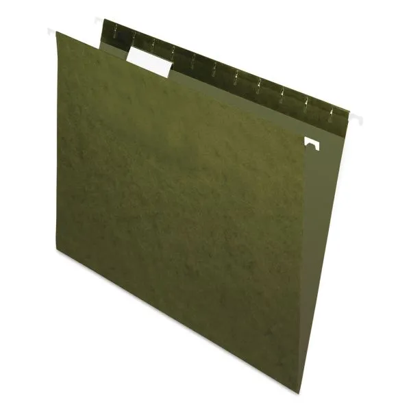 Hanging File Folder, Letter Size, 1/5 Cut, 25/Box