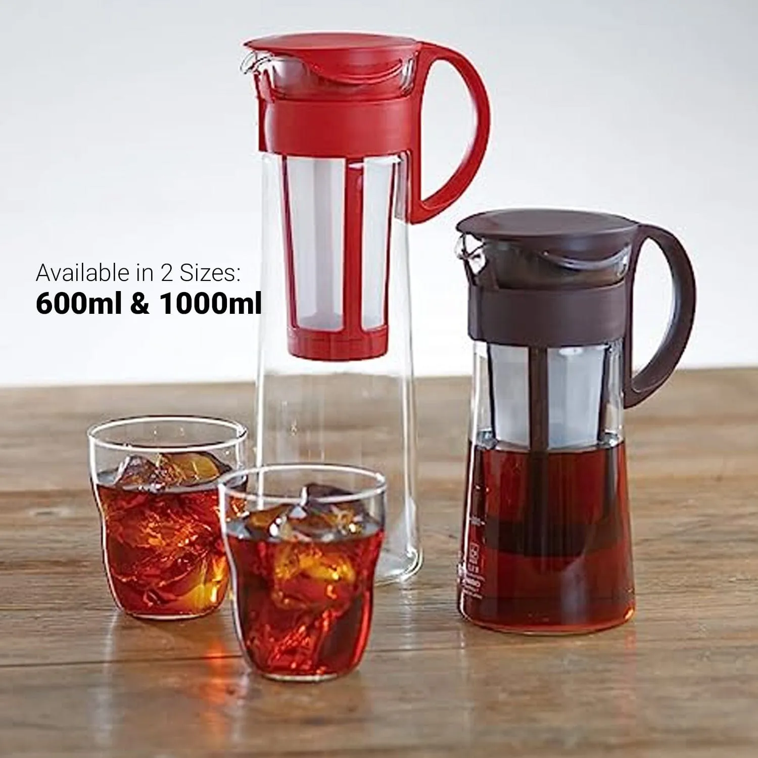 Hario Mizudashi (Cold Brew), Glass Coffee Pot, Manual Brewer 1000 ml