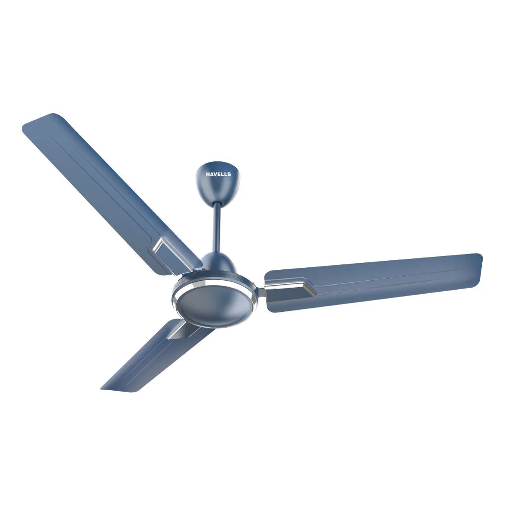 Havells Andria Decorative Ceiling Fan 1200mm Indigo Blue