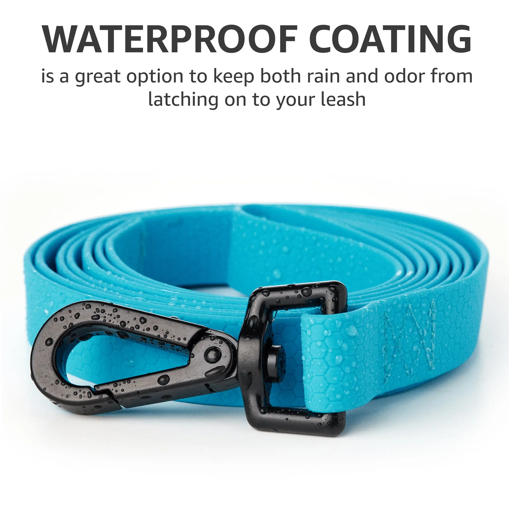 Heavy Duty Dog Leash 6 FT, Lightweight & Waterproof