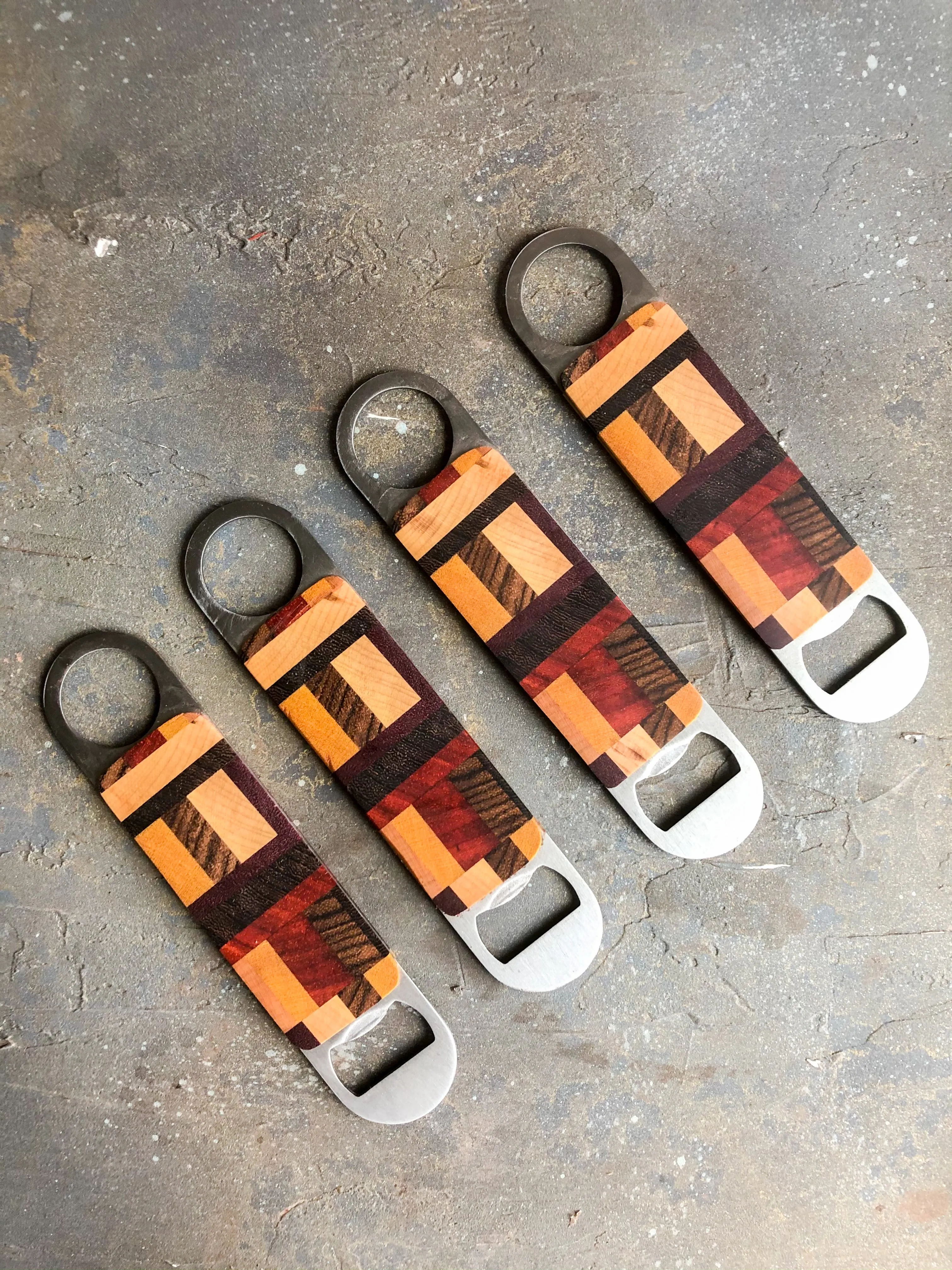 Honorable Oak Exotic Wood Bottle Openers