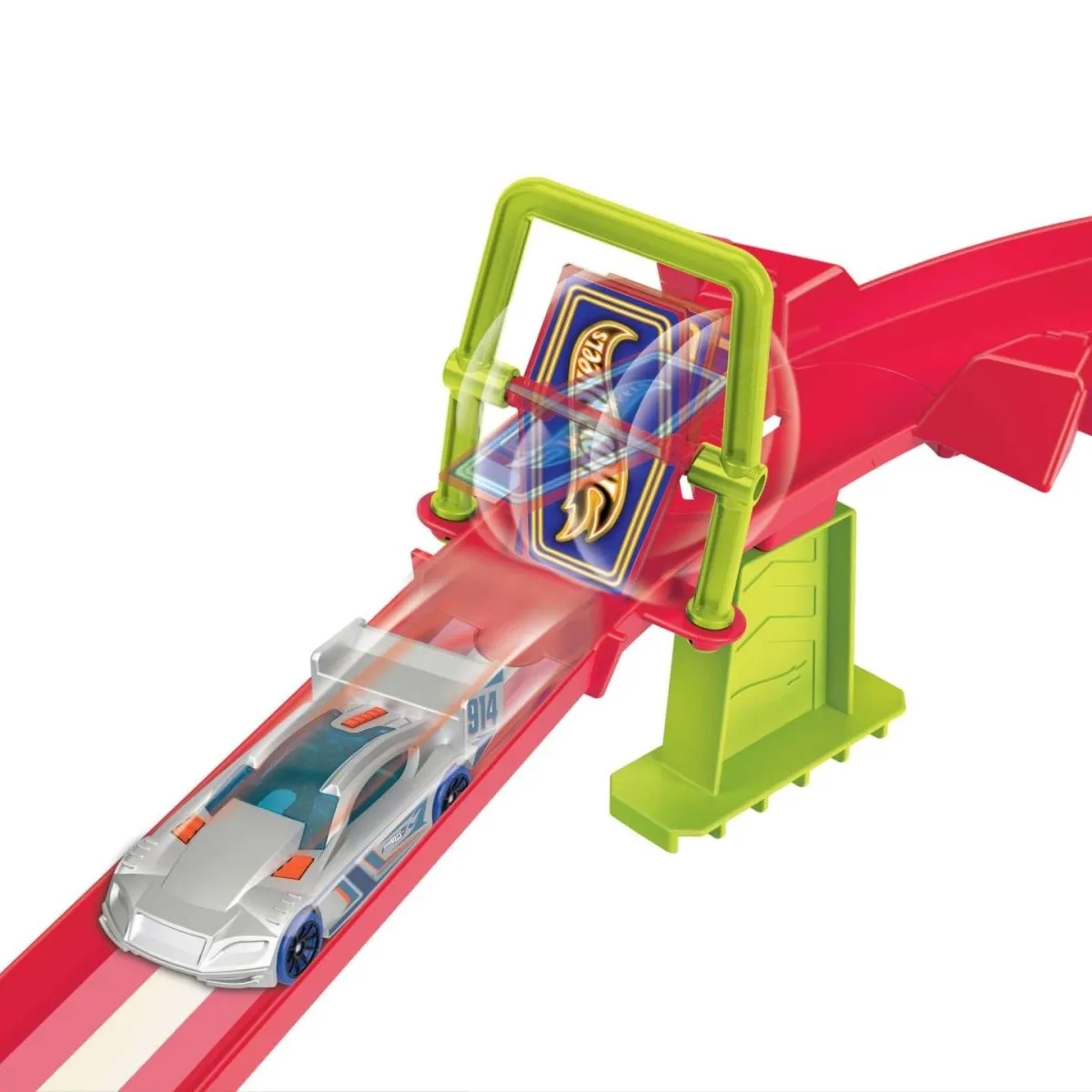 Hot Wheels Neon Speeders Skyscraper Speed Circuit Track Set