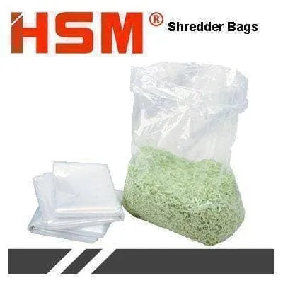 HSM 2728 Shredder Bags (50 bags)