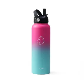 Insulated Water Bottle with 2 Lids | Sorbet | 40oz