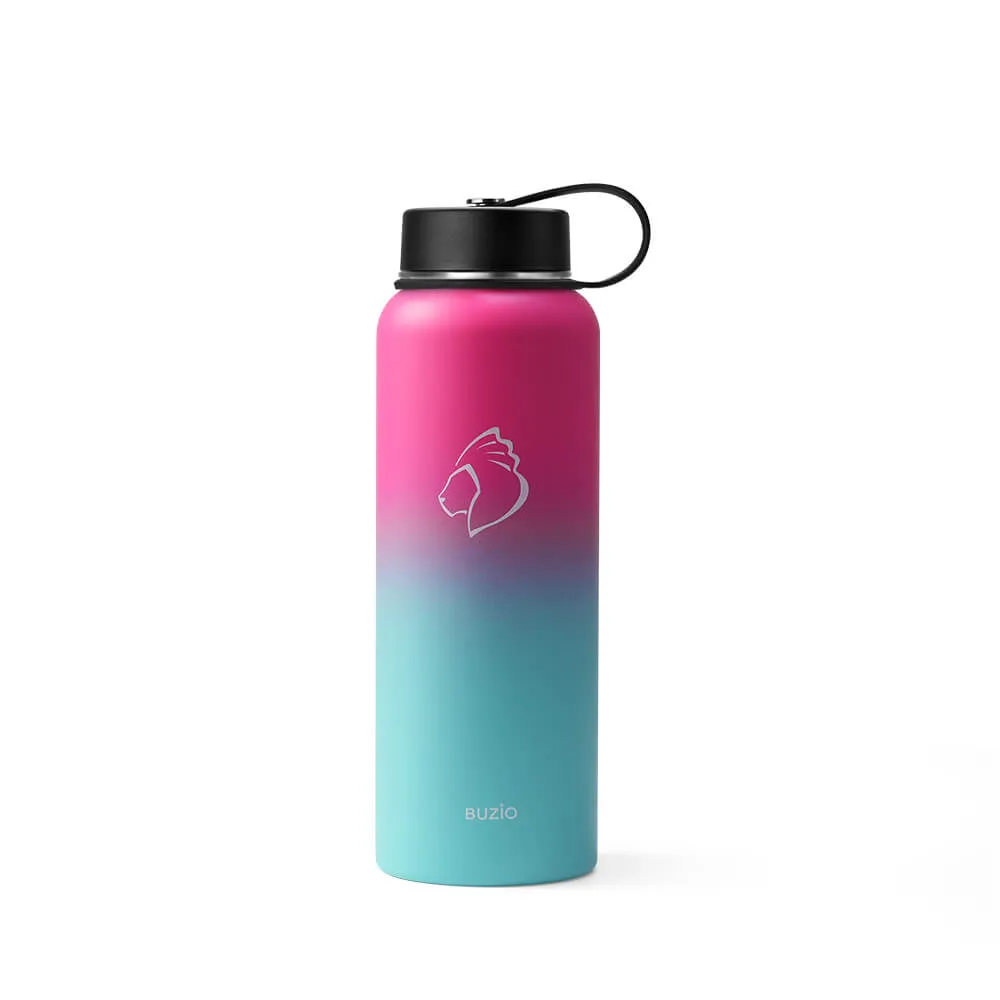 Insulated Water Bottle with 2 Lids | Sorbet | 40oz