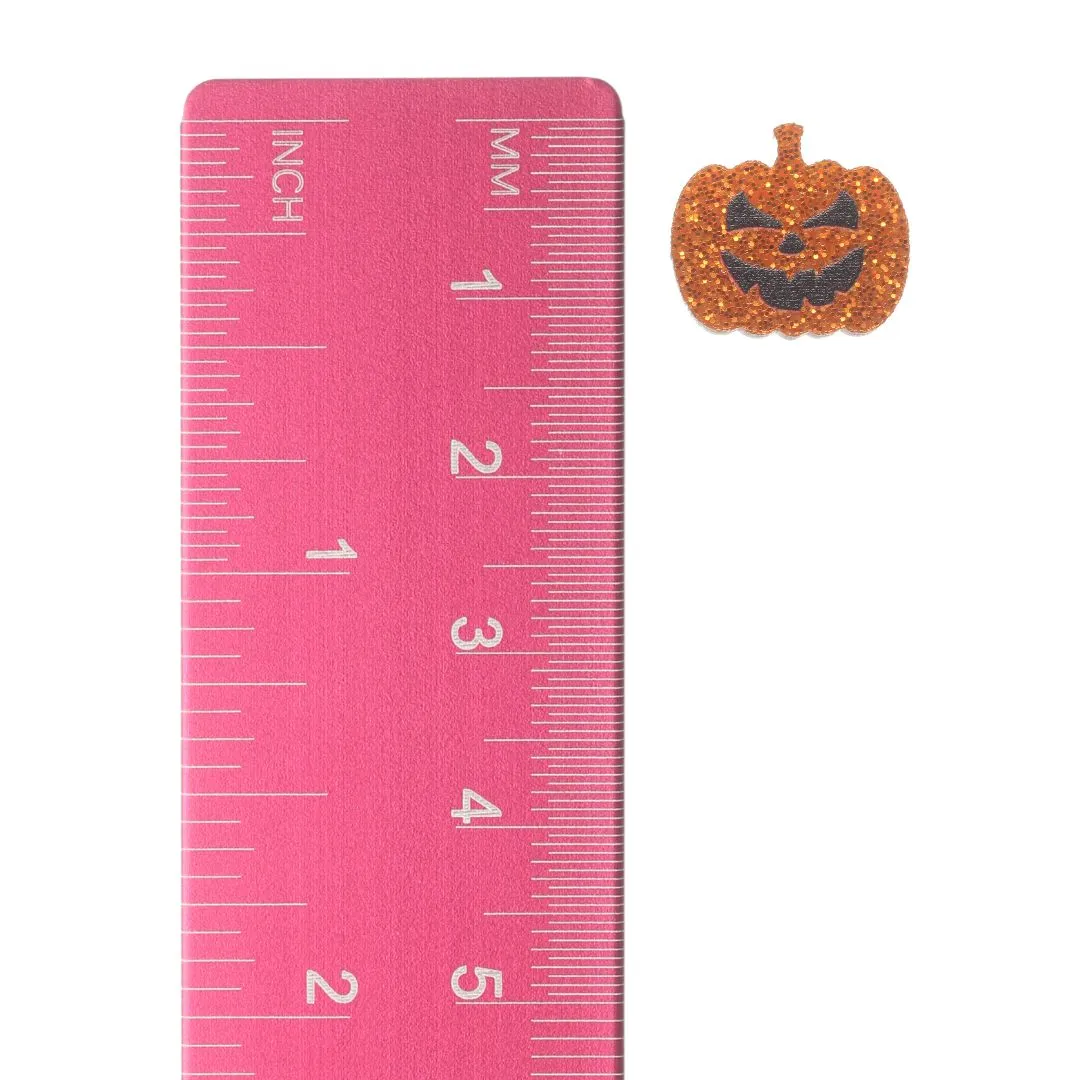 Jack-o'-Lantern Studs Hypoallergenic Earrings for Sensitive Ears Made with Plastic Posts