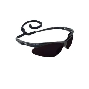 Jackson Nemesis Safety Glasses Black Frame - Smoke Lens Anti Fog