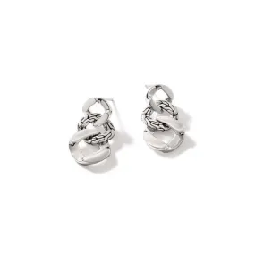 John Hardy Classic Chain Curb Link Drop Earrings