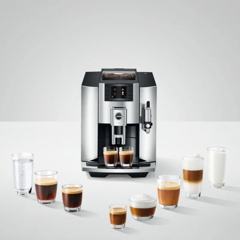 Jura E8 Coffee Maker Chrome