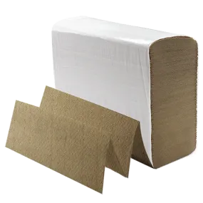 Karat Multifold Paper Towels, Kraft - Case of 12 packs