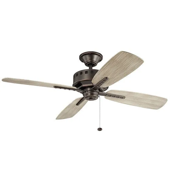 Kichler 310152WZC  Eads Patio 52" Fan Weathered Zinc