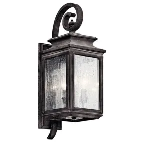 Kichler 49502OZ Wiscombe Park™ 21.75" 3 Light Wall Light Olde Bronze®