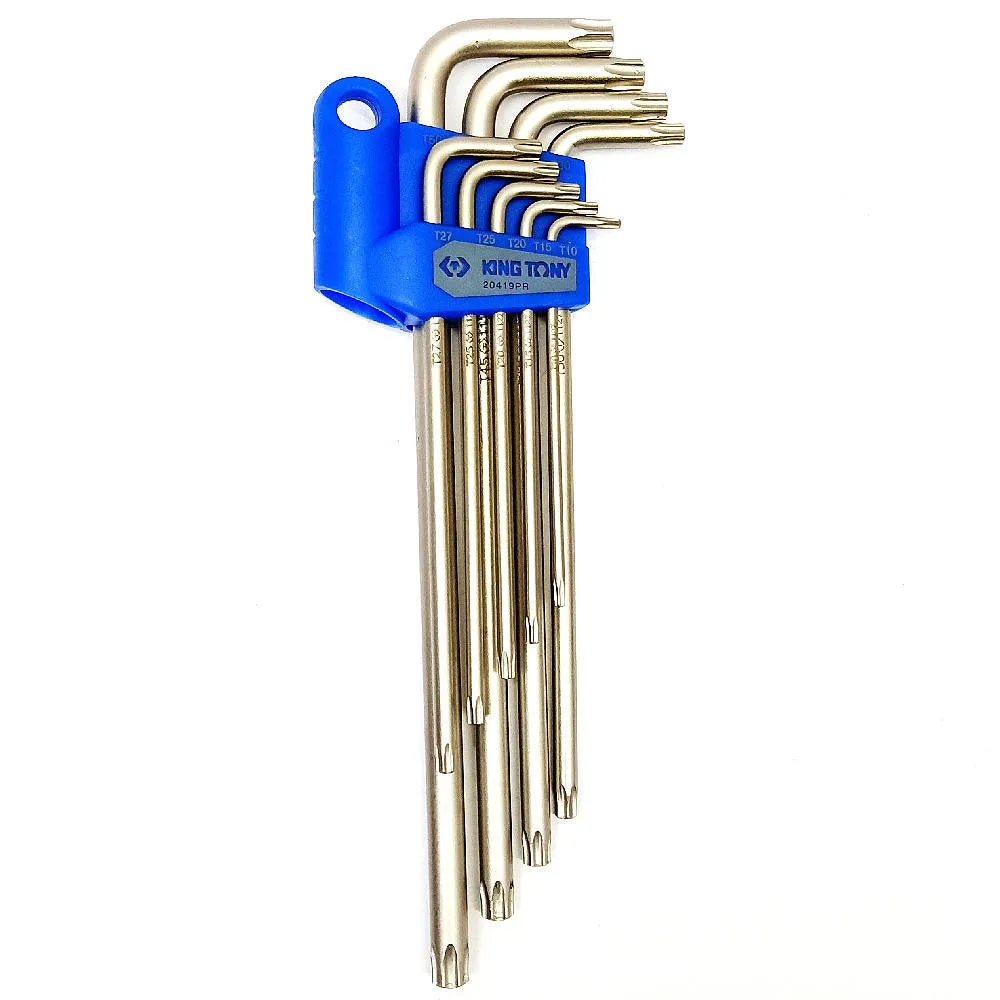 King Tony 9pc 20419PR Star L-wrench Set (T10-t50) | Model : 20419PR