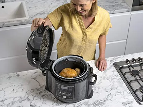 kitchelat Foodi MAX Multi-Cooker [OP450UK], 7-in-1, 7.5L, Electric Pressure Cooker and Air Fryer