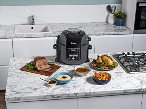 kitchelat Foodi MAX Multi-Cooker [OP450UK], 7-in-1, 7.5L, Electric Pressure Cooker and Air Fryer