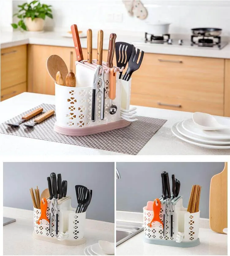 Kitchen Chopsticks Cage Spoon Storage Box