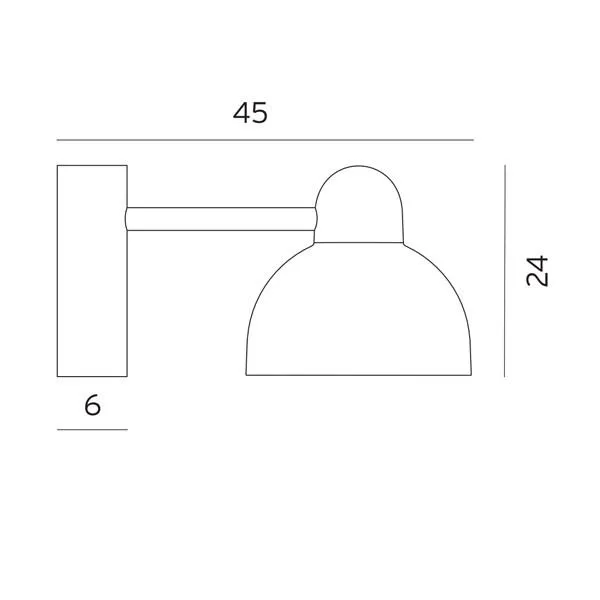 Koster LED Post Top 18w in Aluminium or Graphite