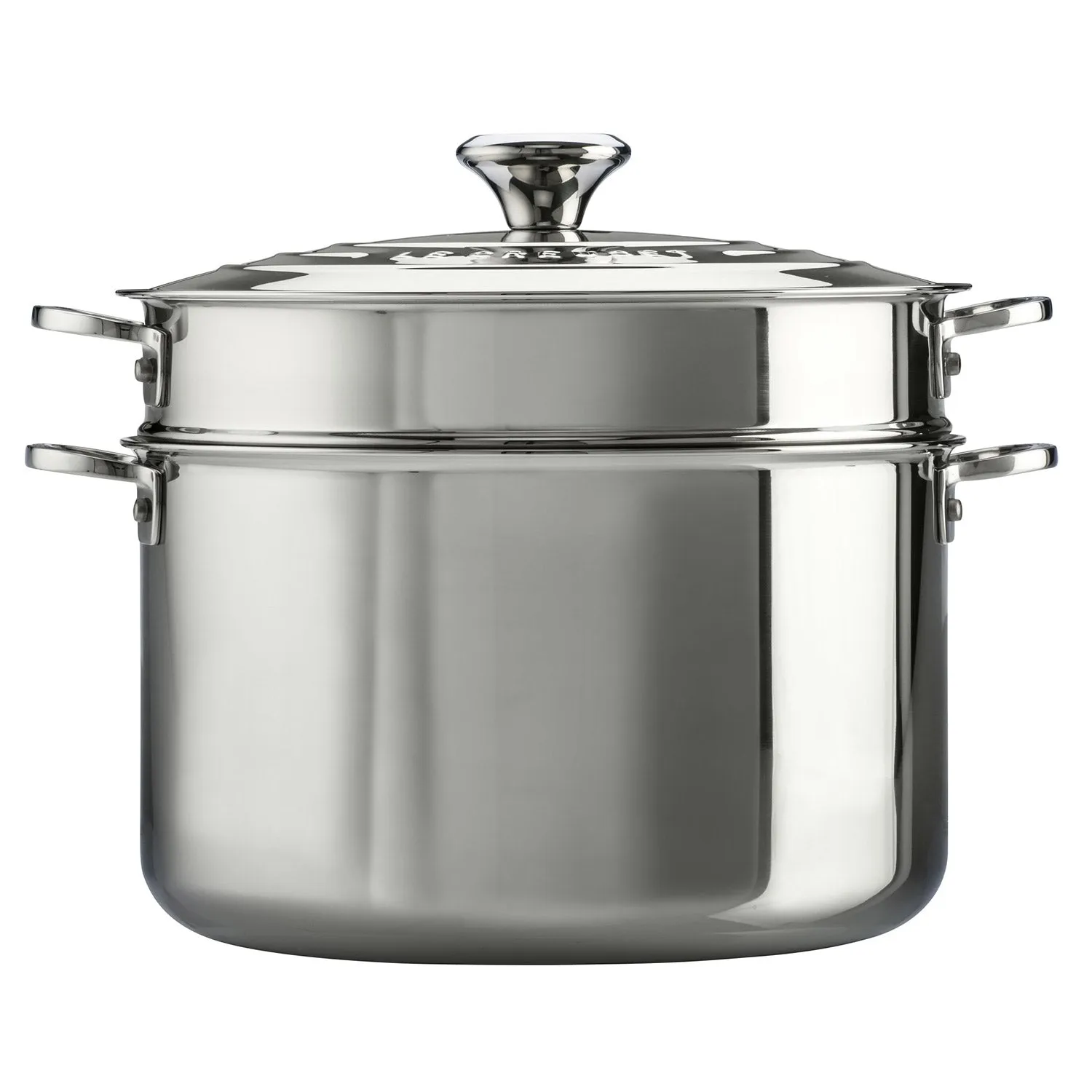 Le Creuset Stainless Steel 9-Quart Stockpot With Colander Insert