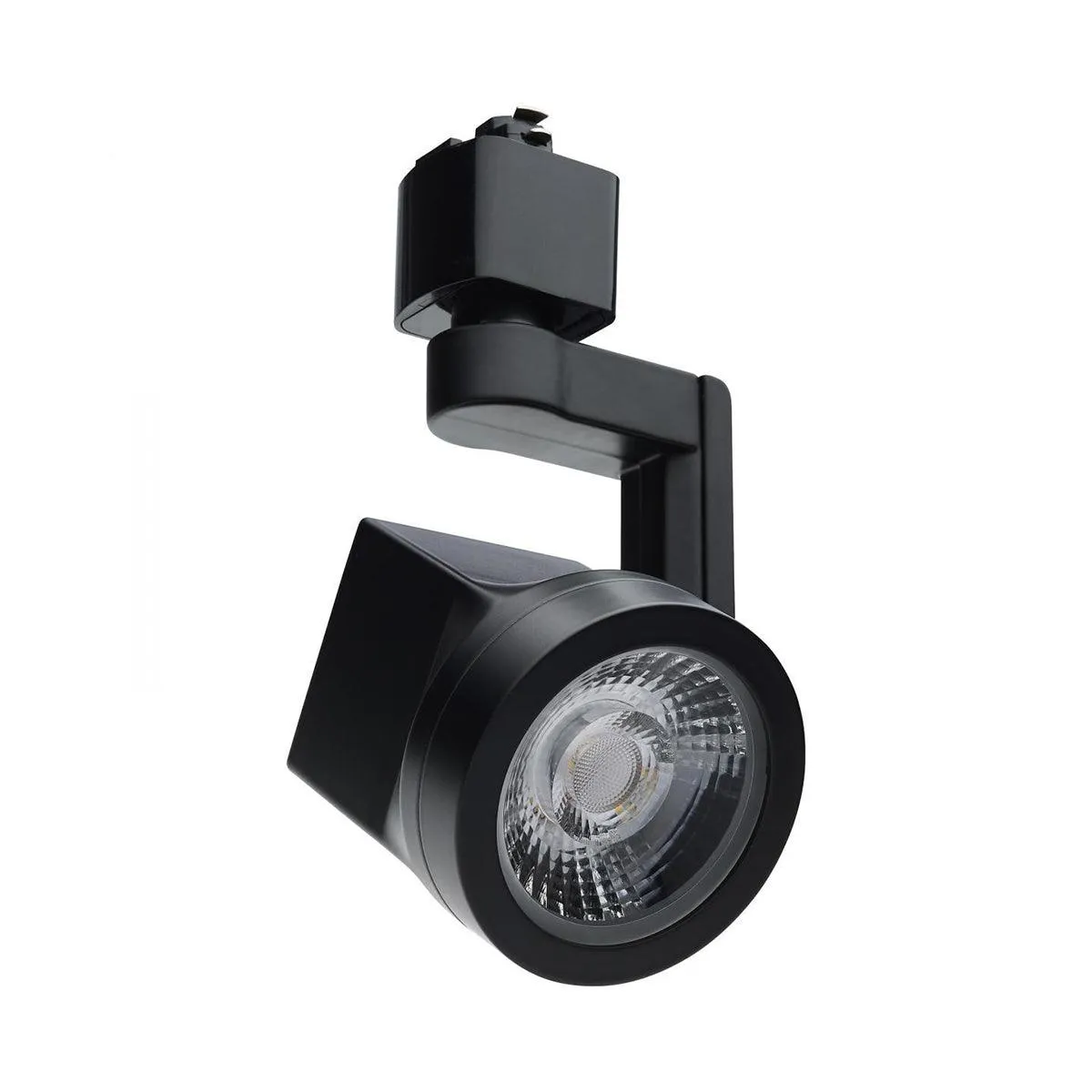 LED Lantern Style Track Head 12W 1020 Lumens 3000K, Halo, 36 Beam Angle, Black Finish