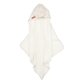 Little Dutch Hooded Towel - Flowers & Butterflies