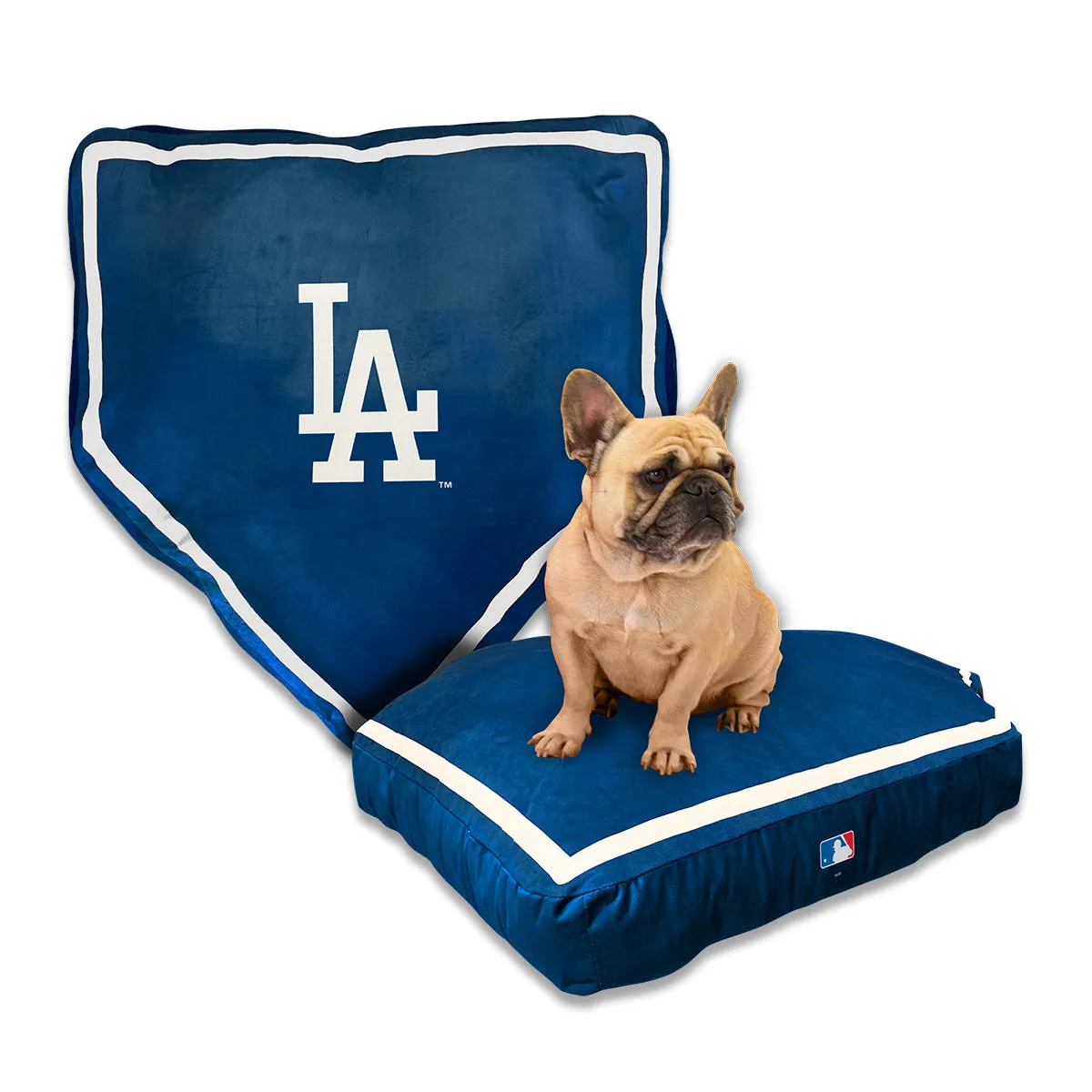 LOS ANGELES DODGERS NAP CAP HOME PLATE DOG BED