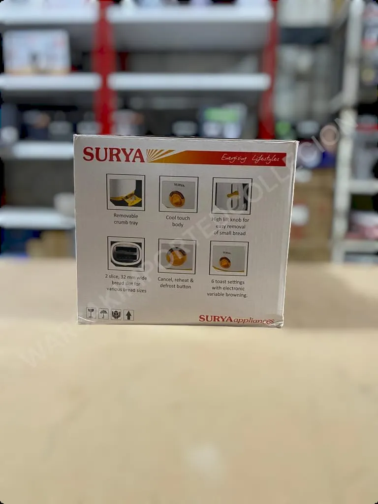 LOT IMPORTED SURYA SLICE-O TOASTER