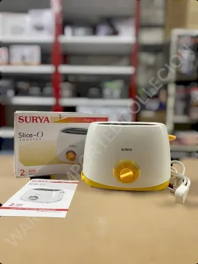 LOT IMPORTED SURYA SLICE-O TOASTER