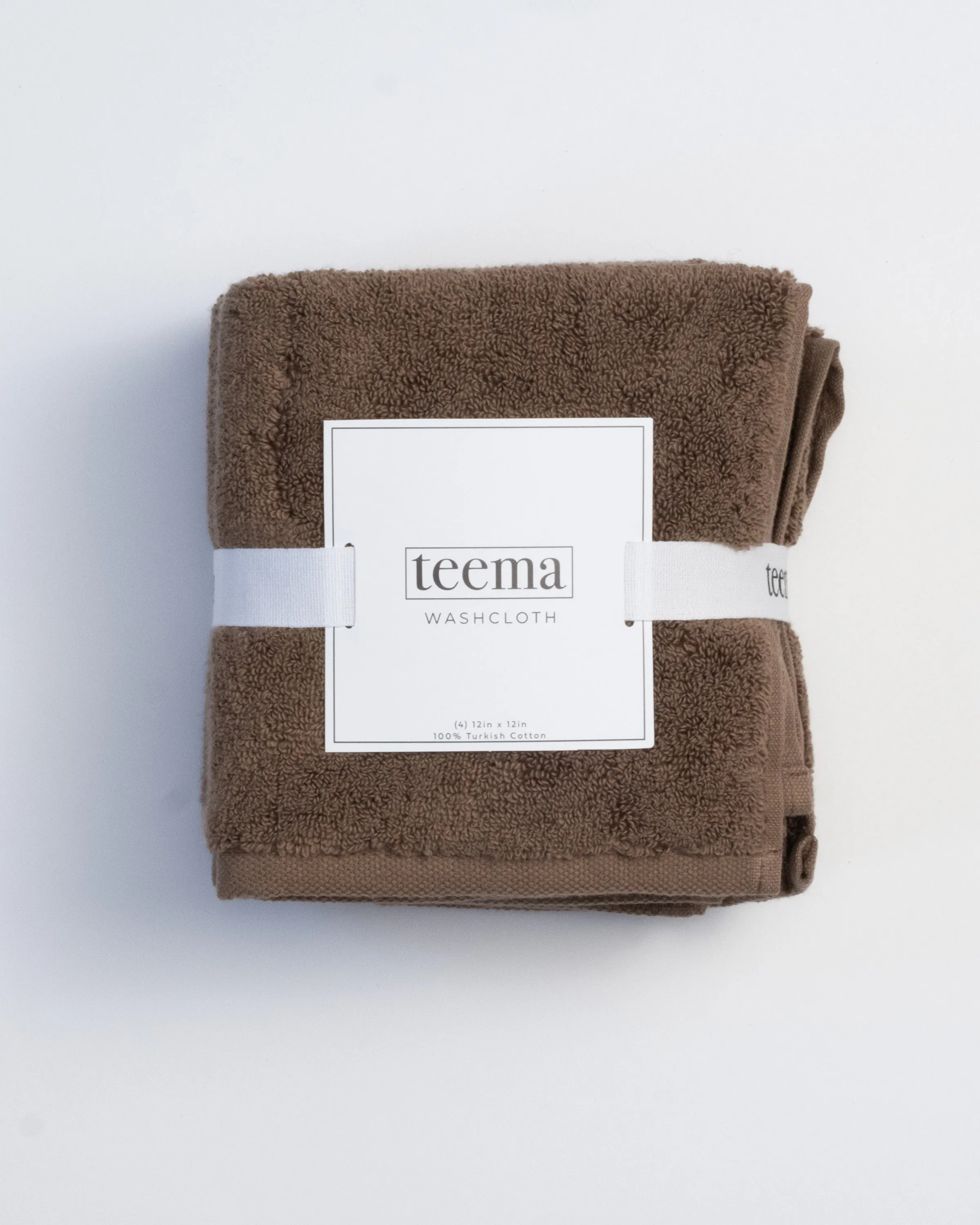 Luxe Bath Towels in Chocolate